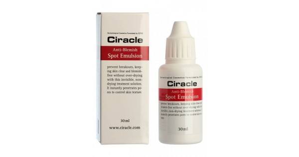 Кожи 30 мл. Ciracle Anti-acne эмульсия для проблемной кожи Ciracle Anti Blemish spot Emulsion 30мл. Ciracle средство точечное от акне Anti-Blemish. Active Anti acne Emulsion.